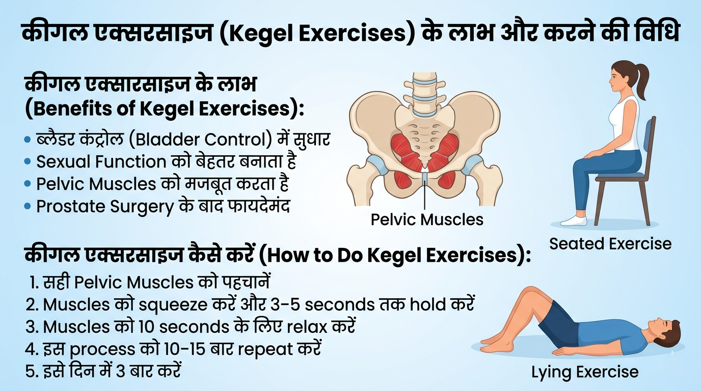 Kegel’s Exercises: Complete Guide for Men & Women